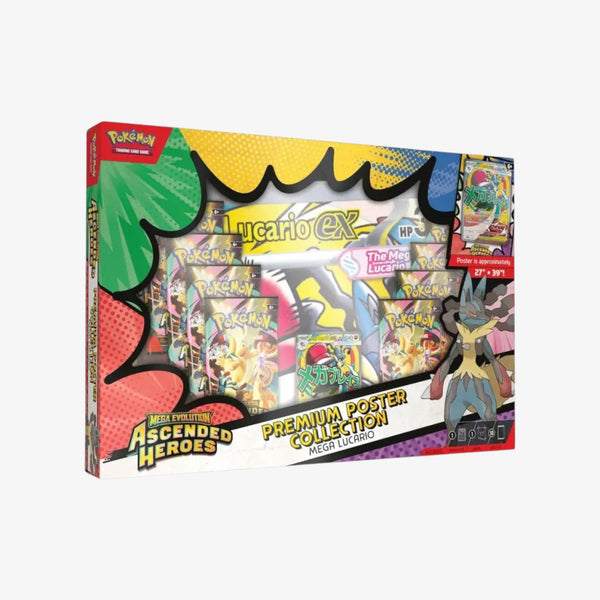 Ascended Heroes - Mega Lucario Premium Poster Collection