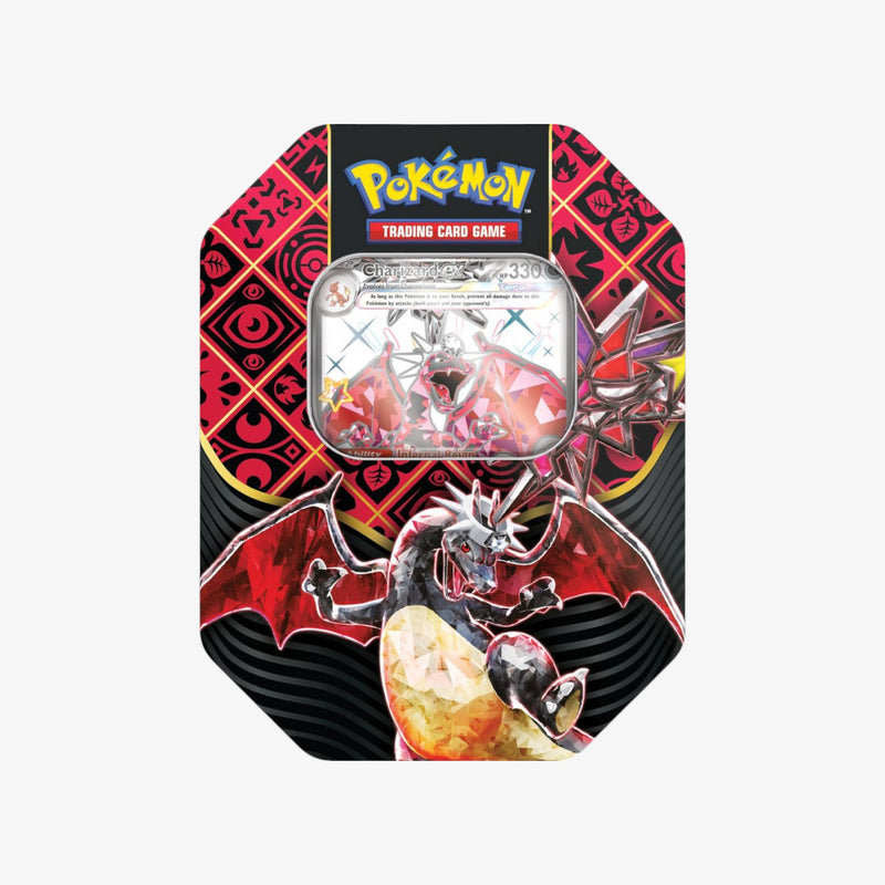 Paldean Fates Charizard Tin