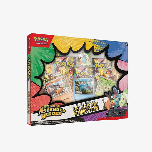 Ascended Heroes - First Partner Deluxe Pin Collection